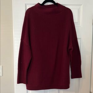 Women's Burgundy Sweater